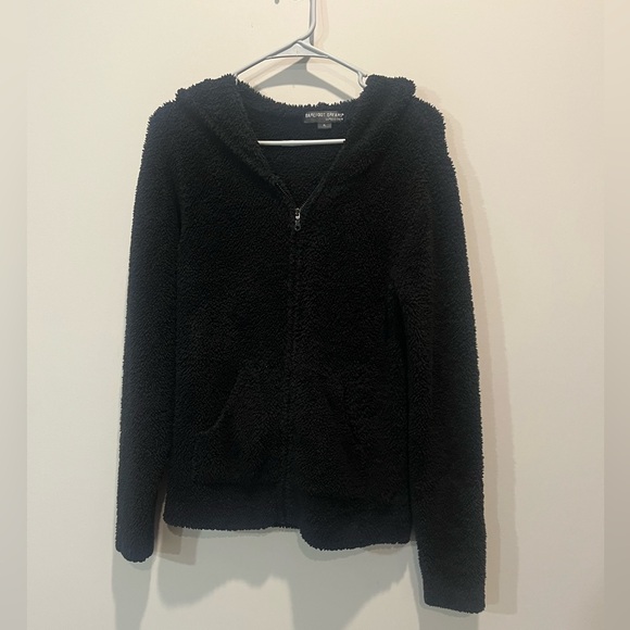 Barefoot Dreams Bamboo Chic Black Zip Up Jacket Size XL - Picture 3 of 10